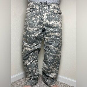 ORC Industries Military Rain Pants Size L Digital Camo Waterproof Cargo Tactical